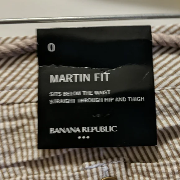 Banana Republic Martin seersucker pants - Picture 7 of 8